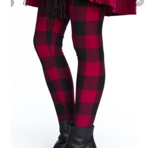 Agnes & Dora Buffalo Check Leggings